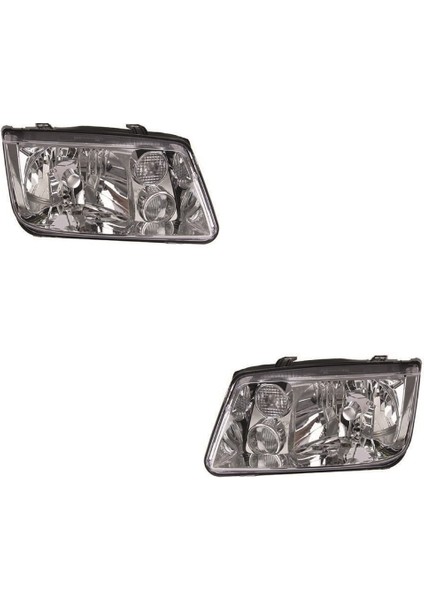 Vw Bora (98-04) Ön Far Takımı Sisli - (1J5941018AD-1J5941017AD)