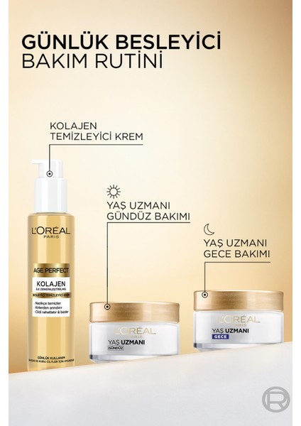 Loreal Paris Age Perfect - Kolajen Besleyici Temizleyici Krem 50ML indirimleri