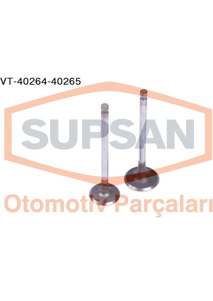 Subap Takım Hyundai Accent 1.3/1.5 12V ENG.(G4EA-G4EB-G4EH-G4EK) 8 Emme + 4 Egzos Subap