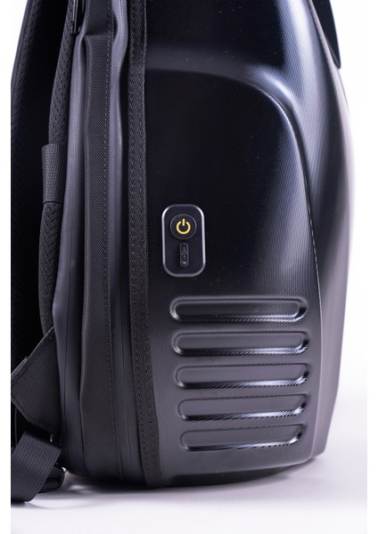 LED Baykuş Gözlü Akıllı Sırt Çantası – Sert Kasa, USB Şarj Girişli indirimleri