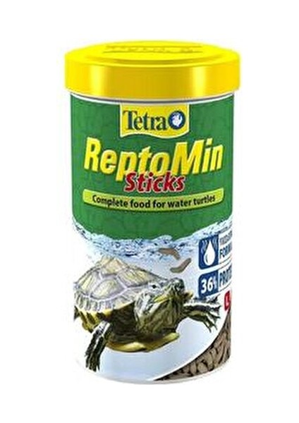 Fauna Reptomin 500 Ml Kaplumbağa Yemi Yüksek Kalite Stick Yem Beslenme Türü indirimleri