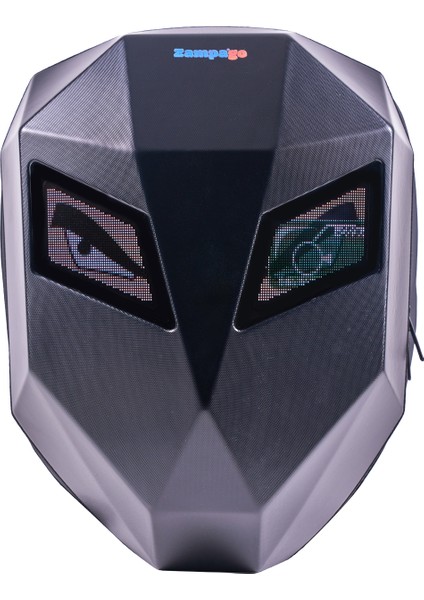 LED Göz Maskeli Akıllı Sırt Çantası – USB Şarj Girişli, Sert Kasa fırsatları