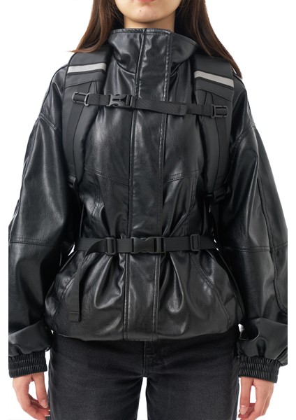 LED Göz Maskeli Grafiti Akıllı Sırt Çantası – USB Şarj Girişli, Sert Kasa modelleri