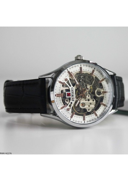 RWA142276 Deri Kordonlu Otomatik Erkek Kol Saati fiyatları