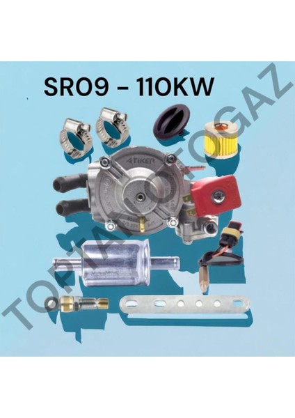 Atiker - SR09 - Regülatör (Beyin ) Gaz Kesicili - Hediyeli - Yeni Üretim Tarihli