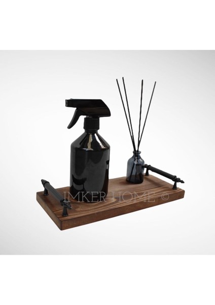 Ahşap Rustik Çok Amaçlı Banyo Düzenleyici ve Havluluk