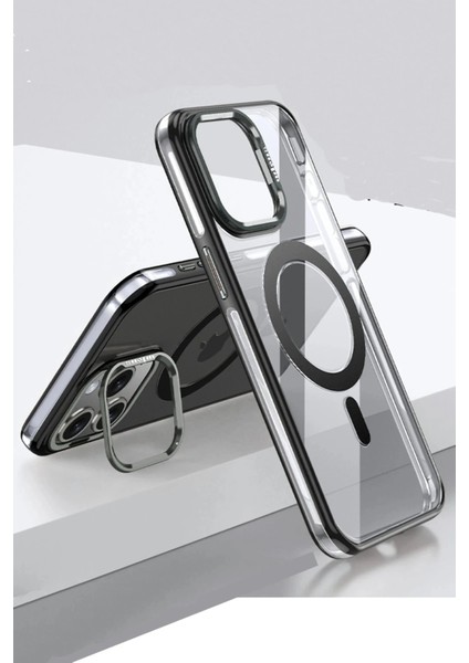 Joko iPhone 15 Pro Drop Magsafe Kapak - Siyah