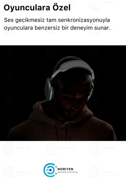 P9 Air Max Gaming Premium Mikrofonlu Kablosuz Ios Android Uyumlu 5.0 Bluetooth Tws Oyuncu Kulaklık fırsatları