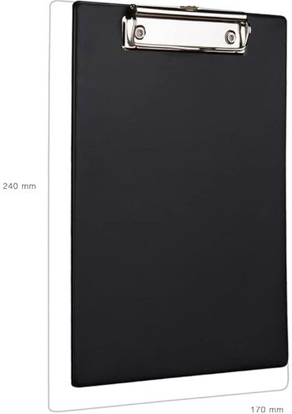 Sekreterlik Kapaksız A5 Küçük Boy Pvc 17,5X24 Cm. Siyah - Dikkat Sadece A5 Ebat Evraklar Için Uygundur fiyatları