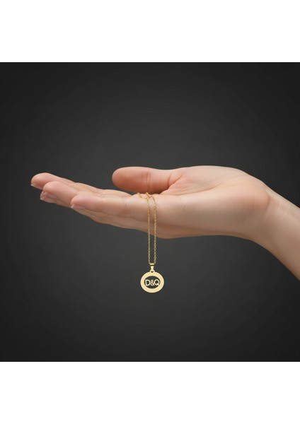 14 Ayar Altın Kolye Ucu D&q GM11029 0.5 gr fiyatları