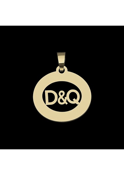 14 Ayar Altın Kolye Ucu D&q GM11029 0.5 gr fırsatları