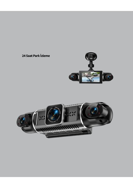 1080P 4 Kanallı Araç Kamerası Gps + Wifi + G Sensör Destekli indirimleri