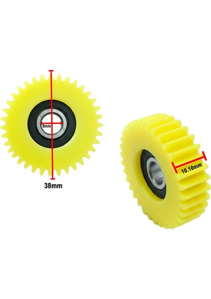 Elektrikli Bisiklet Motor Dişlisi – Kestamit 36T | 38 mm Çap | EN10.1 mm | E-Bike Yedek Parça fiyatları