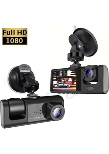 3 Kameralı Dashcam Sistem – Geri Görüş Yardımı, Park Koruması ve G-Sensör indirimleri