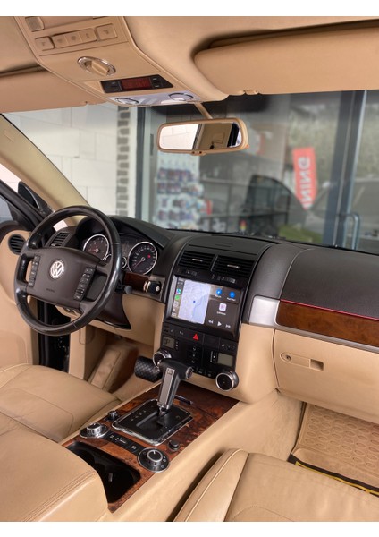 Volkswagen Touareg 2003-09 9" Uyumlu Android Multimedia Gerçek 4/64 Kablosuz Carplay Geri Görüş Kameralı modelleri