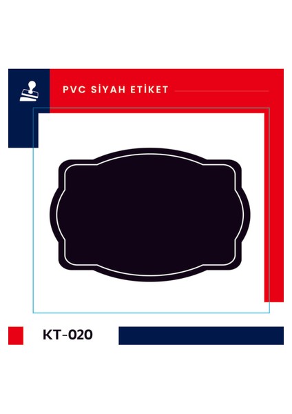 Damga Market Silinebilir, Yeniden Yazılabilir Pvc'den Siyah Etiketlikleri, Pvc Kara Tahtalar, 8 cm x 12 cm modelleri