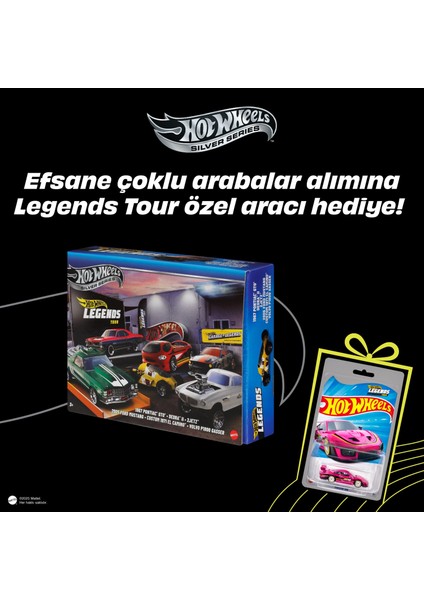 Efsane Temalı Çoklu Arabalar Alana Legends Tour Promo Car Hediyeli fiyatları