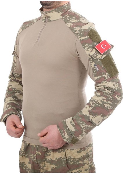 Single Sword Metam Askeri ve Jandarma Kombat Uzun Kollu Erkek Tişört Tsk-M fiyatları
