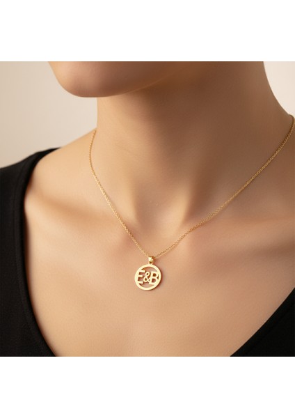 8 Ayar Altın Kolye Ucu B&e GM10269 0.5 gr