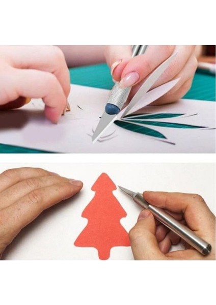 Zanaat 16 Parça Hobi Gravür Ahşap Heykel Çömlek Oyma Şekil Verme 13 Maket Bıçak Neşter Seti fiyatları