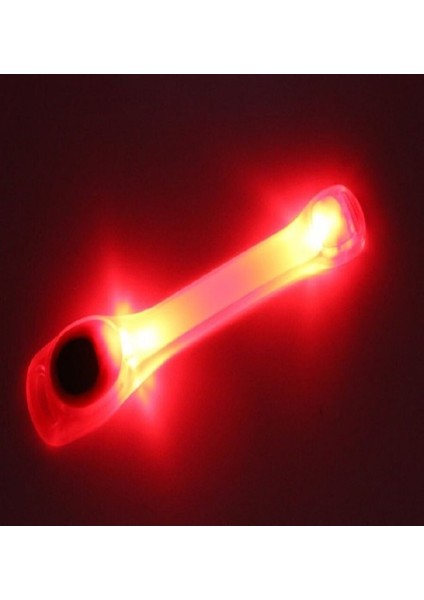 Gece Parlayan Çalışan Bisiklet Motor Yürüyüş Dağ Koşu Güvenlik Bandı