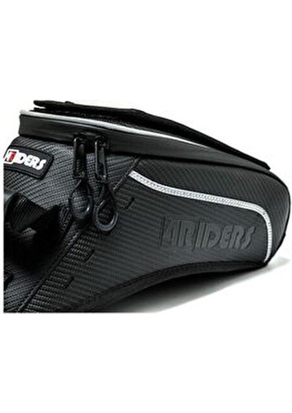 Carbon Series Depo Üstü Çanta Aşınmaya Dayanıklı ve Suya Dayanıklı 30 cm Uzunluk