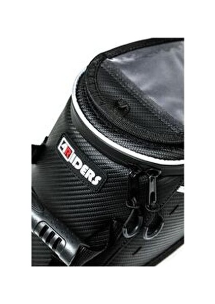 Carbon Series Depo Üstü Çanta Aşınmaya Dayanıklı ve Suya Dayanıklı 30 cm Uzunluk