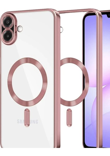 Nrzsnt Newface Samsung Galaxy A07 Kross Magneticsafe Kapak - Rose fiyatları