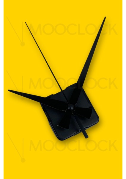 Saat Mekanizması, Akar Sessiz Duvar Saati Mekanizması, 14 mm Şaft, Akrep-Yelkovan-Saniye-(Askısız) modelleri