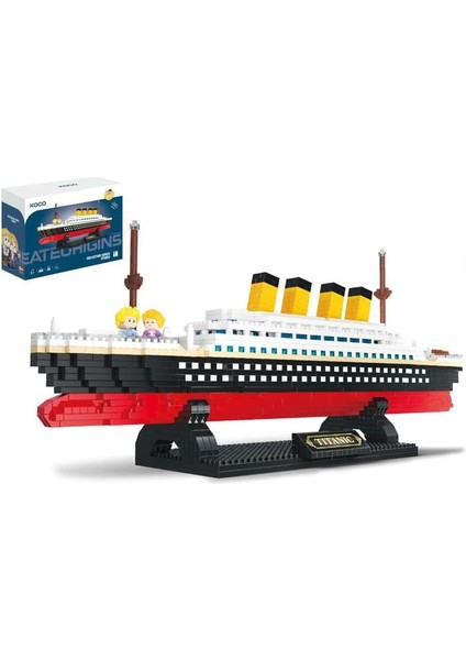 Sunman Koco NO.04016 Collestıon Serıes Tıtanıc LEGO Yapım Seti 1510 Parça 6+ modelleri