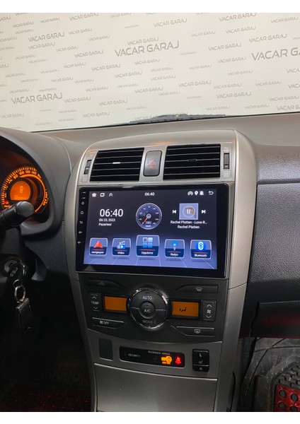 Toyota Corolla 2007-12 9" Uyumlu Android Multimedia Gerçek 4/64 Kablosuz Carplay Geri Görüş Kameralı fırsatları