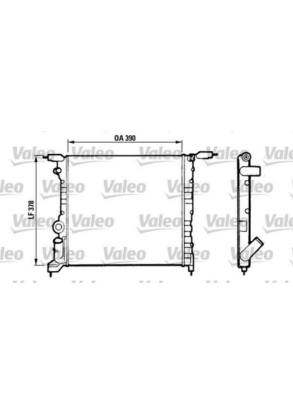 Xmpdby Radyatör Clio 1.4 Rn/rt