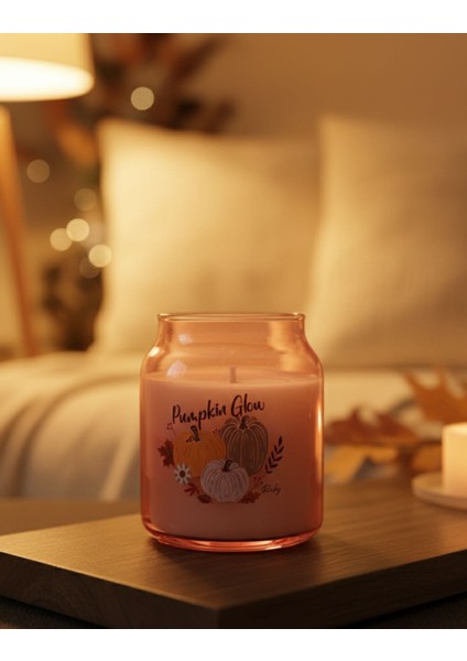 Ruby Pumpkin Apple Glow Kokulu Mum 170G