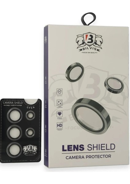 Samsung Galaxy S25 Ultra Bilvis Titan Kamera Lens - Titan Gri