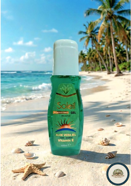 Aloe Vera Jel Güneş Sonrası Ferahlatıcı ve Yatıştırıcı Bakım Jeli Vitamin E 200 ml