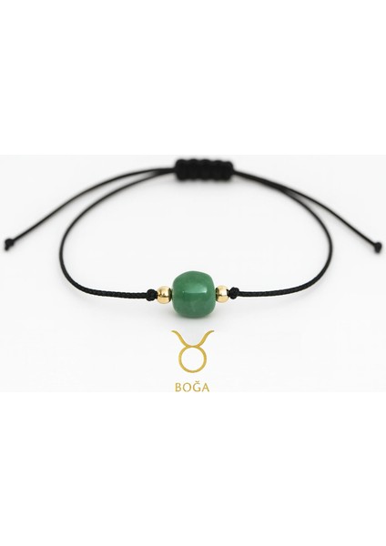 Boğa Burcu Doğal Taş Bileklik Chellomood – Aventurin, Gül Kuvars ve Yeşim Enerji Kombinasyonu fiyatları