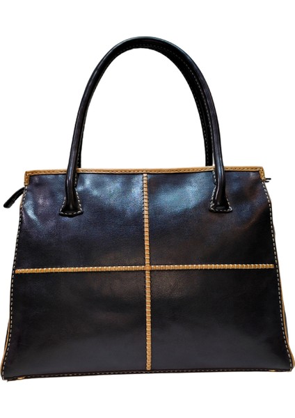 Yomra Siyah Deri Kadın Omuz Çantası 18 Yomra fırsatları