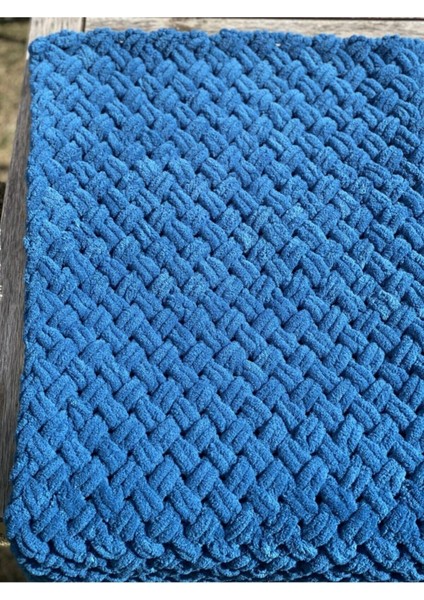 Bebek Battaniyesi Kışlık-Kalın Petrol 85*85 cm modelleri