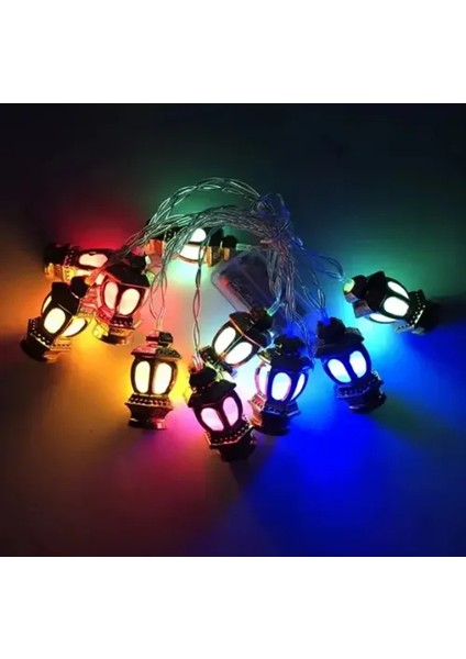 20'li Kandil Feneri LED Işık (Rgb, Pilli)