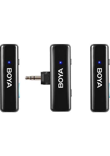 Boyalink All-In-One Çift Kanal Kablosuz Mikrofon