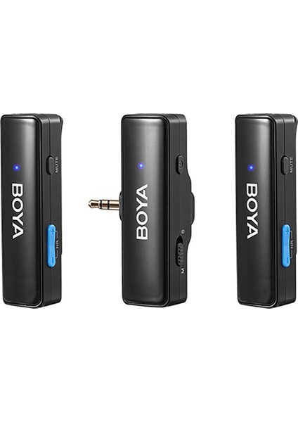 Boyalink All-In-One Çift Kanal Kablosuz Mikrofon