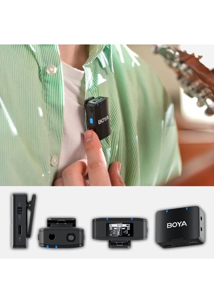 Boyamic Kayıt Yaka Mikrofonu