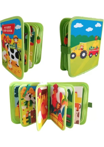 Montessori Keçe Aktivite Kitabı | Busy Book | Çiftlik Temalı modelleri