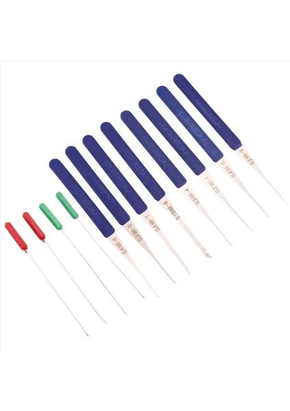 12PCS Mavi Kilit Seçim Kırık Anahtar Kaldır Otomatik Çilingir Aracı Anahtar Çıkarıcı Donanım Paslanmaz Çelik Tutucu Dıy El Aletleri (Yurt Dışından) fiyatları