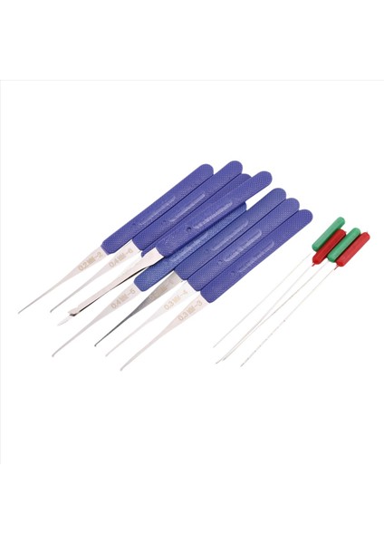 12PCS Mavi Kilit Seçim Kırık Anahtar Kaldır Otomatik Çilingir Aracı Anahtar Çıkarıcı Donanım Paslanmaz Çelik Tutucu Dıy El Aletleri (Yurt Dışından) modelleri