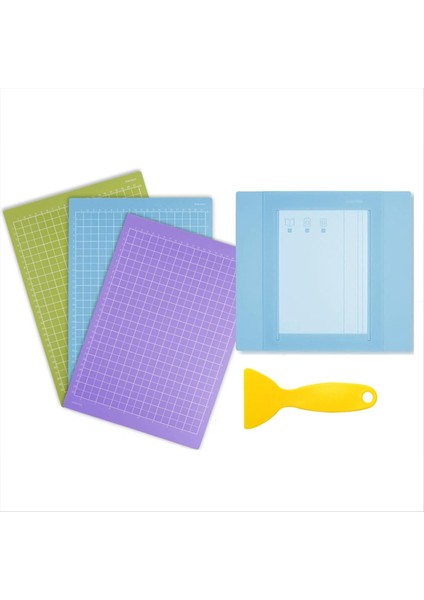 Cricut Joy Xtra 8 5X12INCH (Standart Kavrama Güçlü Kavrama) ve Kart Matları 4 75X6 65IN Için Ayarlanan 5 Adet Kesme Paspasları (Yurt Dışından)