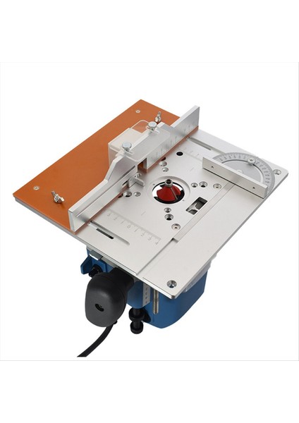 Alüminyum Yönlendirici Tablo Ekleme Plaka Elektrikli Ahşap Frezeleme Yönlendirme Tahtası Geter Göstergesi Kılavuz Kılavuzu Set Tablo Saw Workbench-B (Yurt Dışından) fiyatları