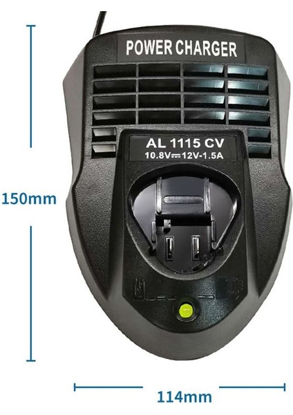 AL1115CV Bosch 10 8V 12V BAT411 BAT412A Li-Ion Piller Değiştirme Elektrik Matkap Araçları Eu Fiş (Yurt Dışından) indirimleri
