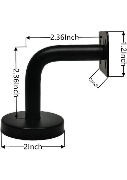 6 Adet Paslanmaz Çelik Merdiven Küpeşte Braket Ağır Hizmet Tipi Merdiven Ray Desteği Düz Raylar Için Korkuluk Braketleri 60MM x 60MM (Yurt Dışından) fiyatları