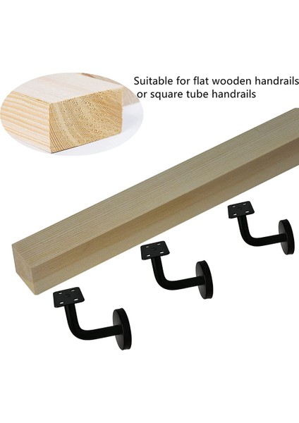 6 Adet Paslanmaz Çelik Merdiven Küpeşte Braket Ağır Hizmet Tipi Merdiven Ray Desteği Düz Raylar Için Korkuluk Braketleri 60MM x 60MM (Yurt Dışından) indirimleri